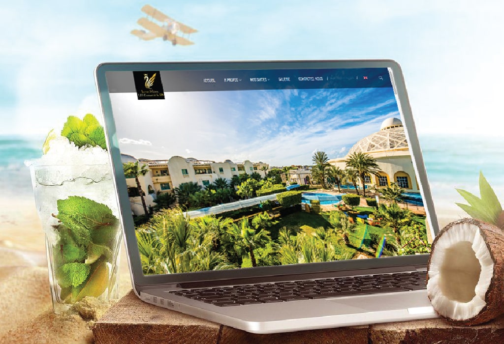 Création d&rsquo;un site web pour les Suites Hôtel Les Charmilles