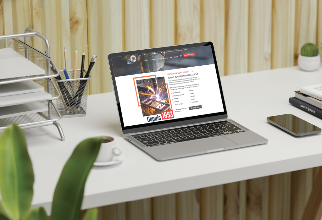 Création d&rsquo;un site web Vitrine pour la société EBA