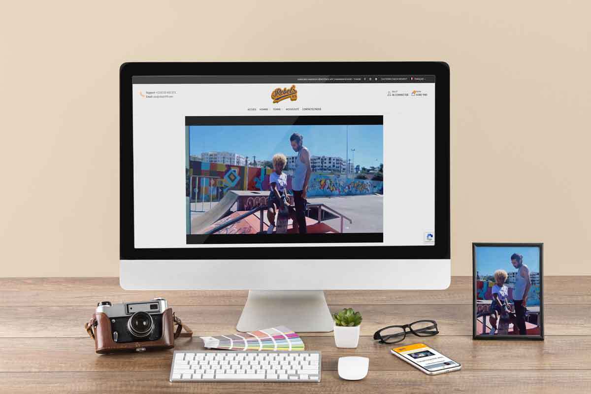 Site E-commerce Rebels99