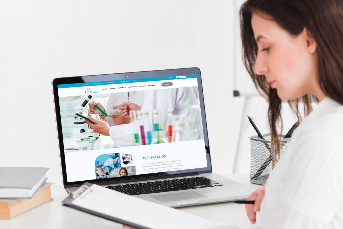 Création site web pour LPM